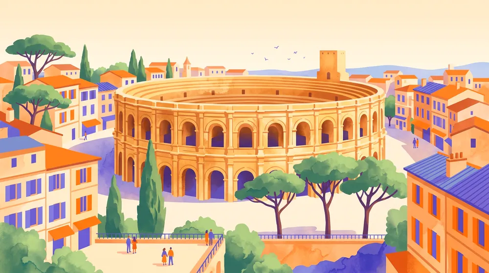 Nîmes, les Arènes